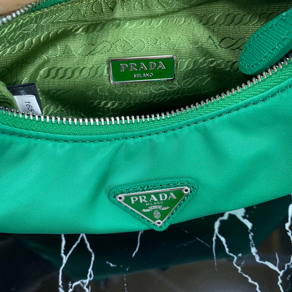 PRA HOBO 22 BAG IN COOL GREEN RE-NYLON