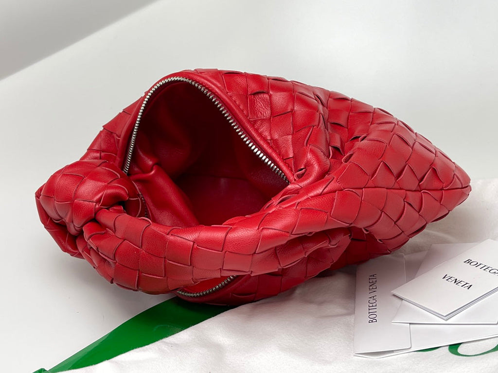 MINI JODIE 27 IN RED LAMBSKIN