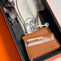 KELLY DESORDRE 20 IN BRONZE BROWN EPSOM LEATHER WITH GOLD HARDWARE