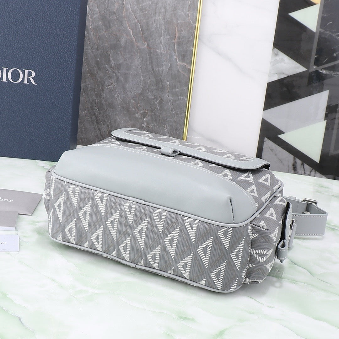 CD Diamond Messenger Bag
