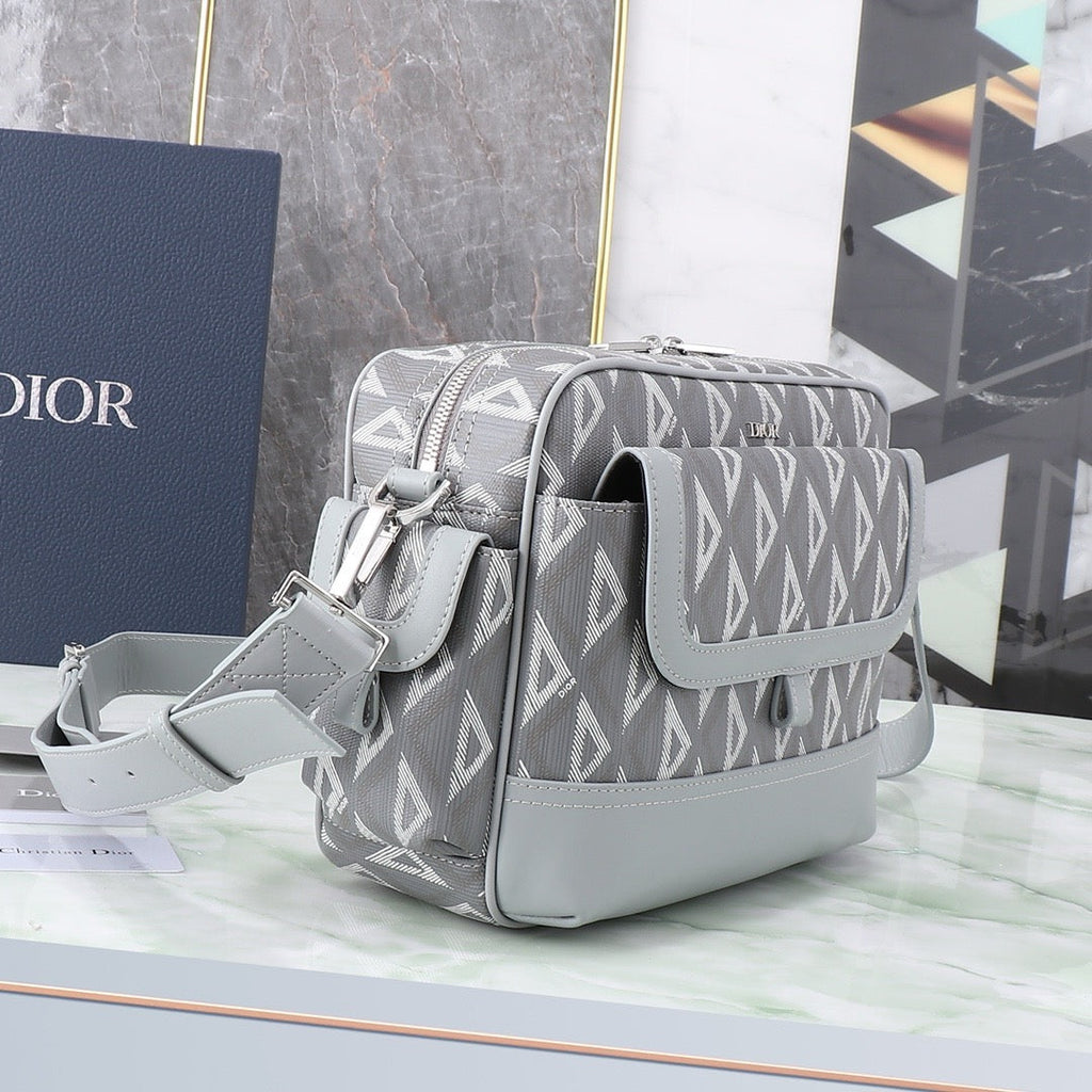 CD Diamond Messenger Bag