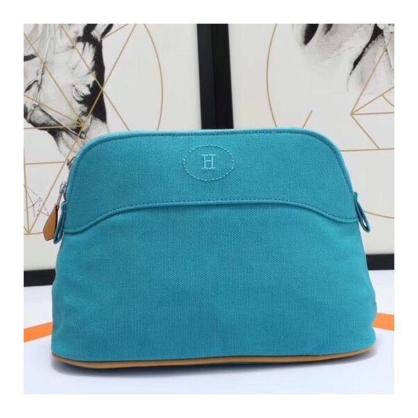 HERM Medium Bolide Travel Case In Blue Horizon Cotton