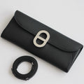 HERM Maillon To Go Wallet in Black Epsom Calfskin