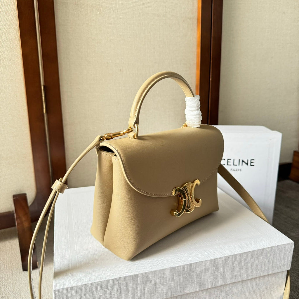 TEEN NINO BAG 20 IN PARMESEAN YELLOW SOFT CALFSKIN GOLD HARDWARE